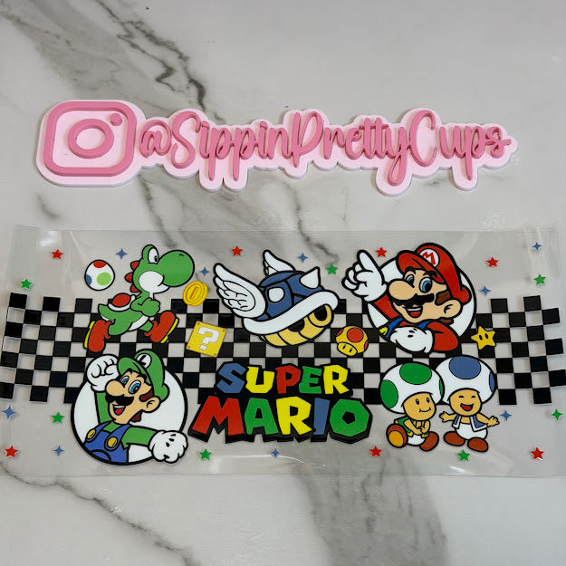 Boys / Super Mario Checkered