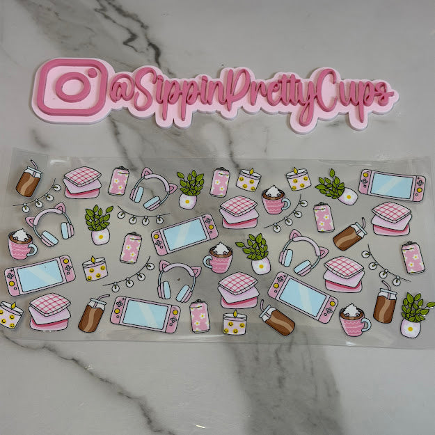 Girly / Cozy Gaming Plants Drinks