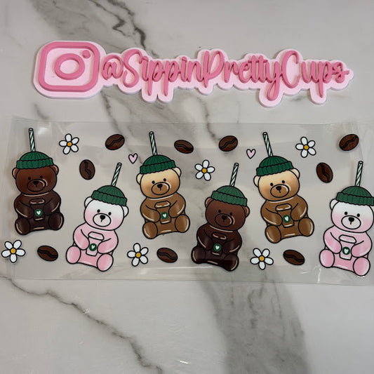 Drinks / Starbies Bears Flowers and Coffee Beans