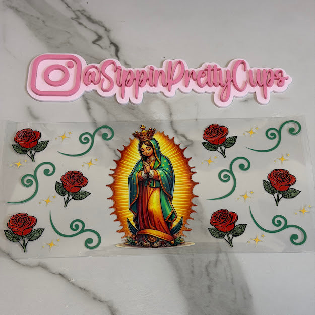 Religious / Virgen Mary and Roses