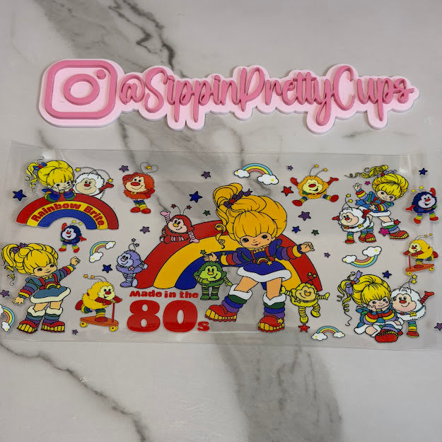 Girly / Rainbow Brite made in the 80's
