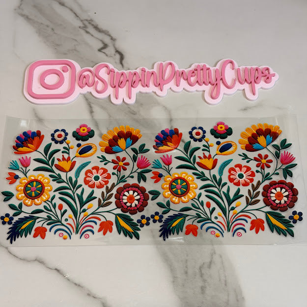 Flowers / Mexican Flower Embroidery