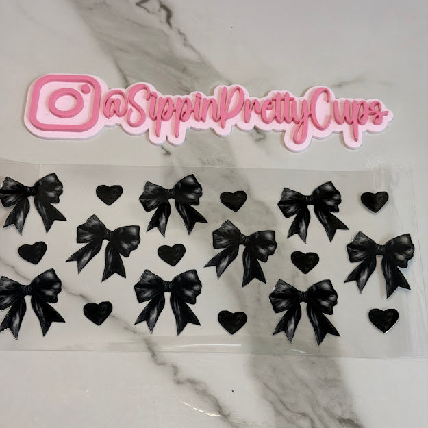 Bows / Black Bows and Black Hearts