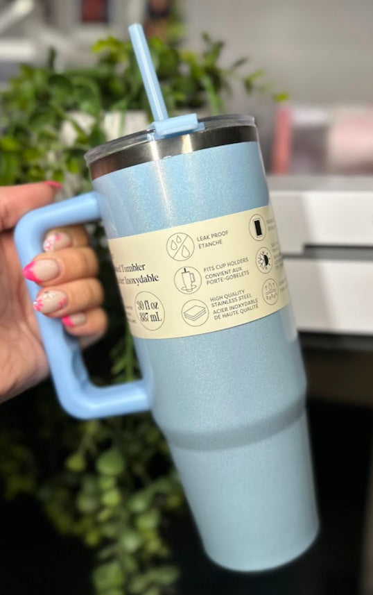 30oz Shimmer Stainless Steel Tumbler