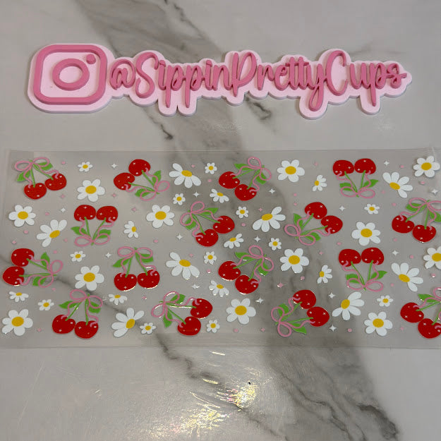 Cherry / Cherries and Spring Flowers