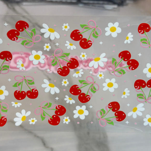 Cherry / Cherries and Spring Flowers