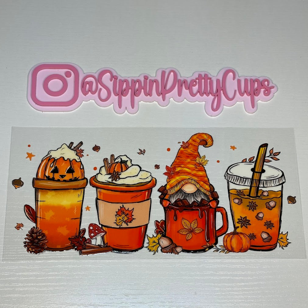 Fall / Pumpkin drinks Gnome
