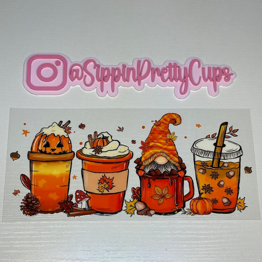 Fall / Pumpkin drinks Gnome