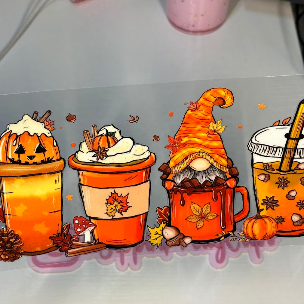 Fall / Pumpkin drinks Gnome