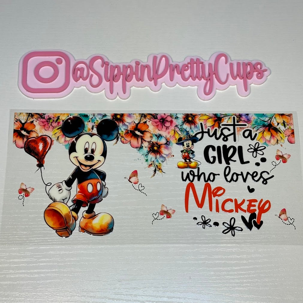Mickey Mouse / Just a girl who loves Mickey