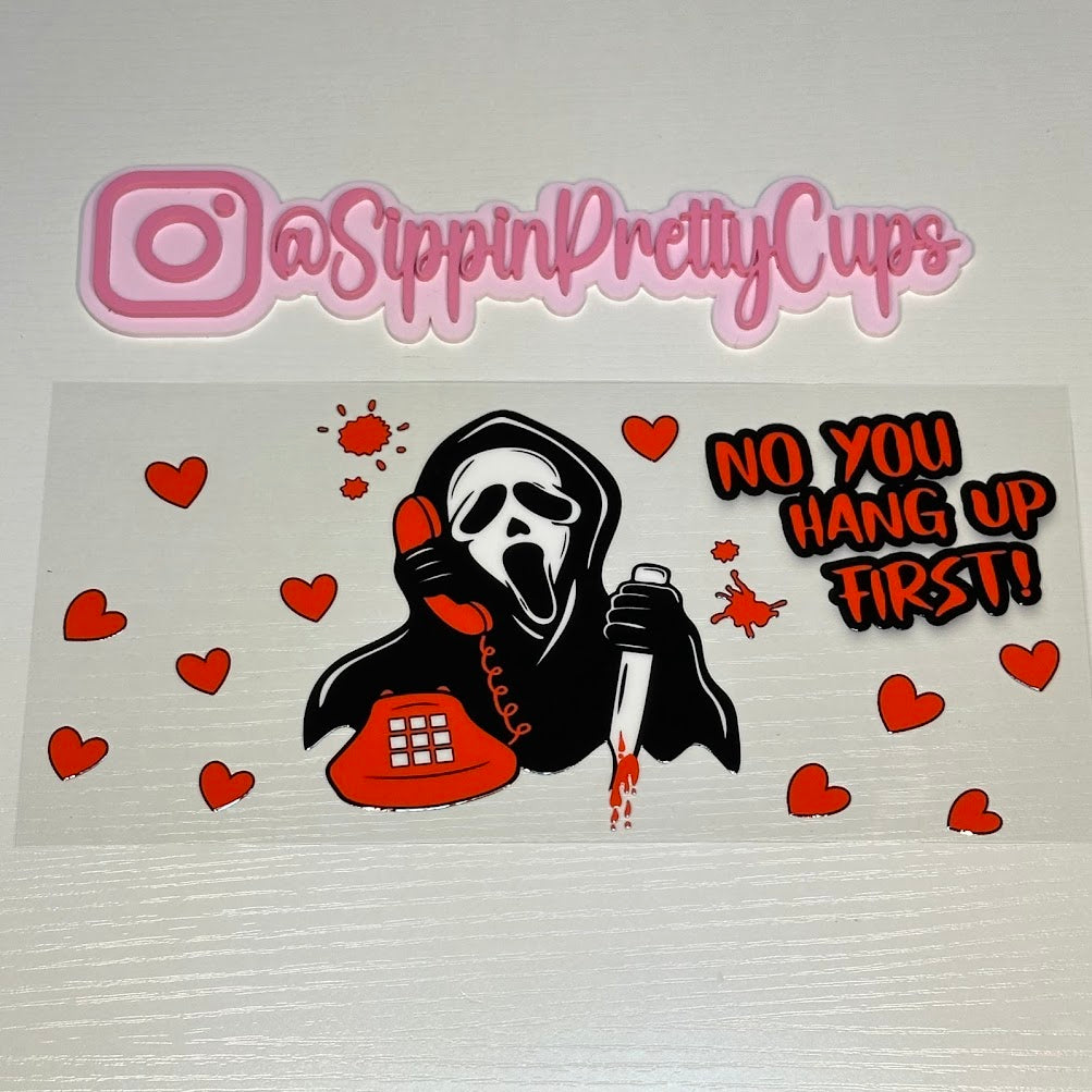 Halloween / Ghost Red hang up