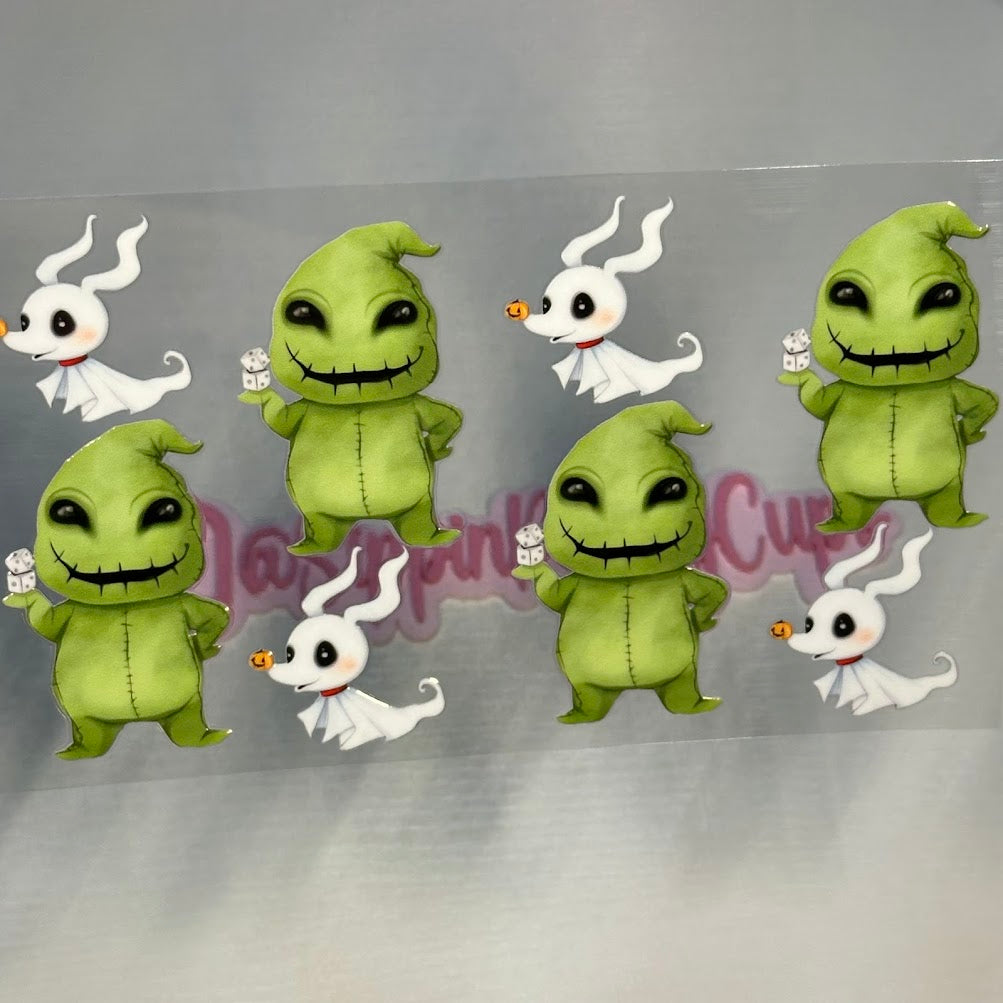 Halloween / Baby Oogie Boogie & ghost dog