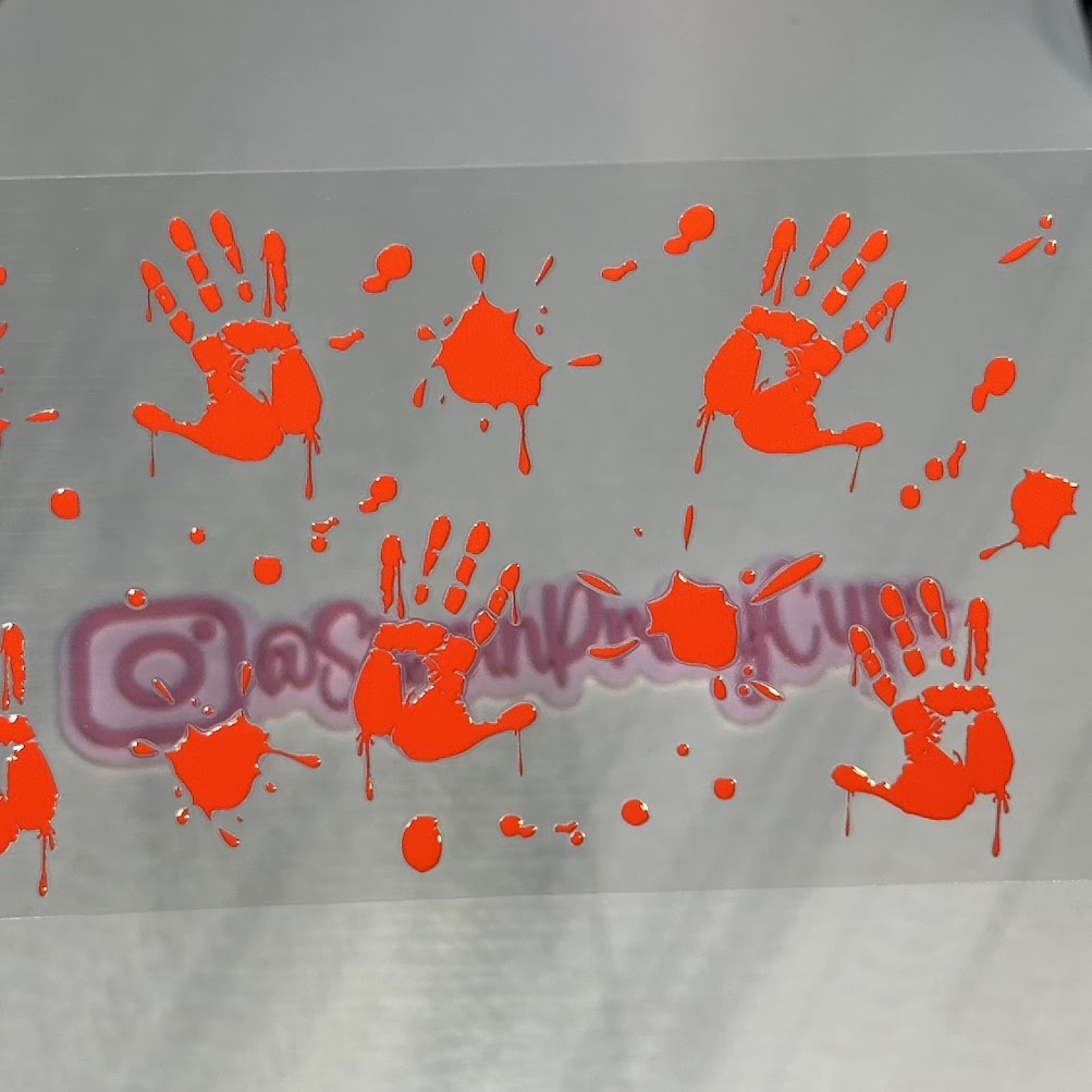 Halloween / Hand Bl00d Prints