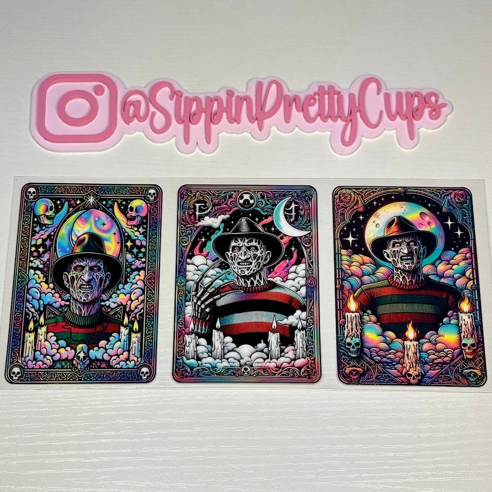 Halloween / Freddy Krueger Tarot Cards