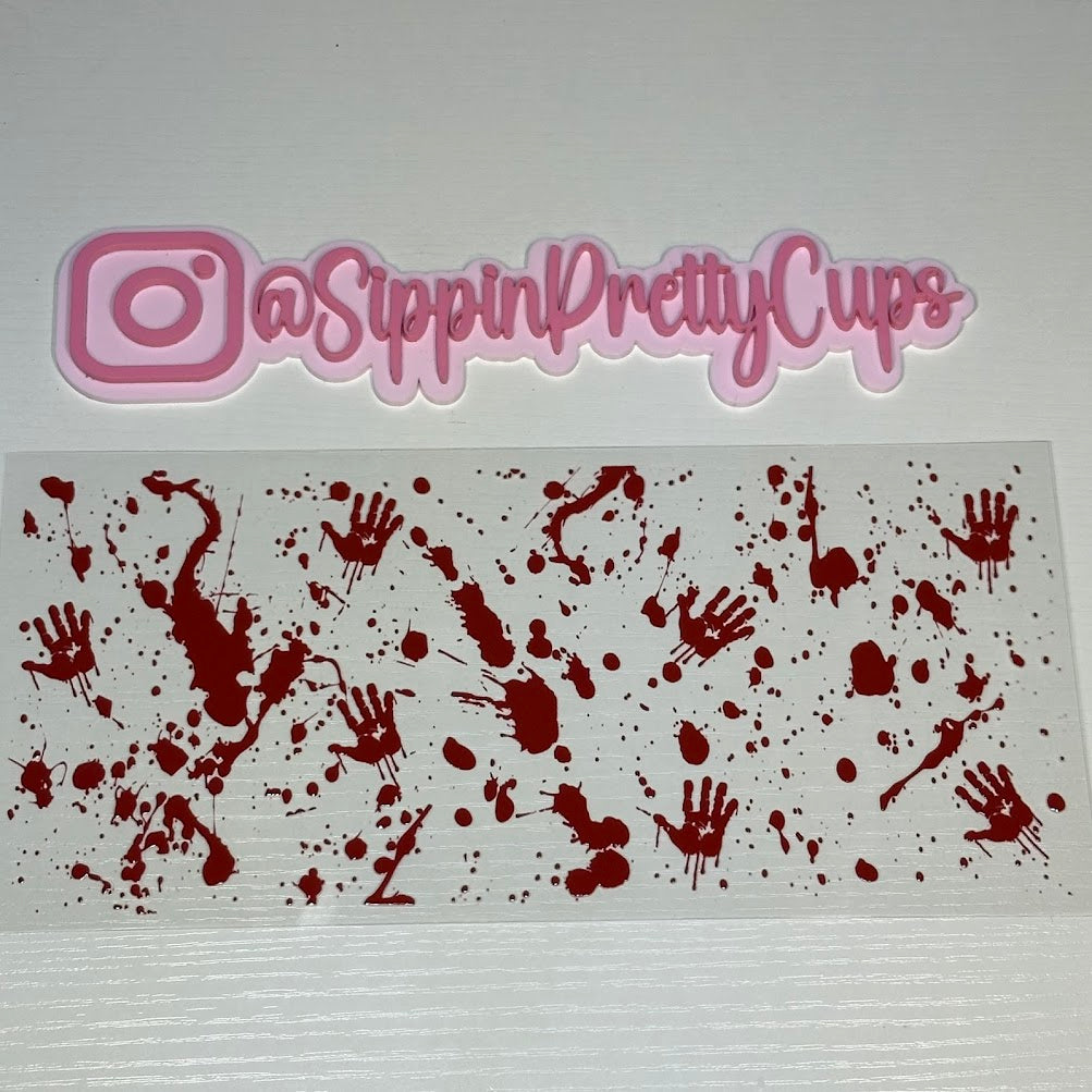 Halloween / Bl00d Hand Prints