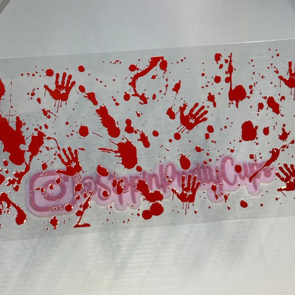 Halloween / Bl00d Hand Prints