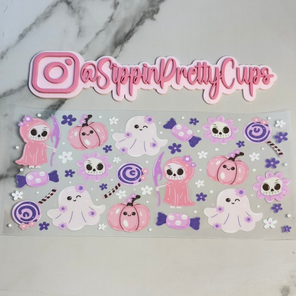 Halloween / Cute Pink Purple