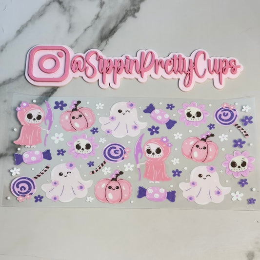 Halloween / Cute Pink Purple