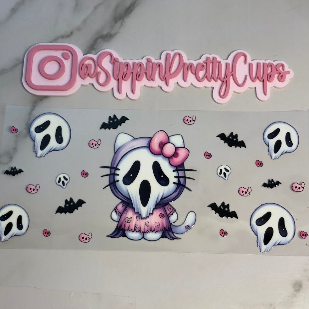 Halloween / HK GhostFace and bats