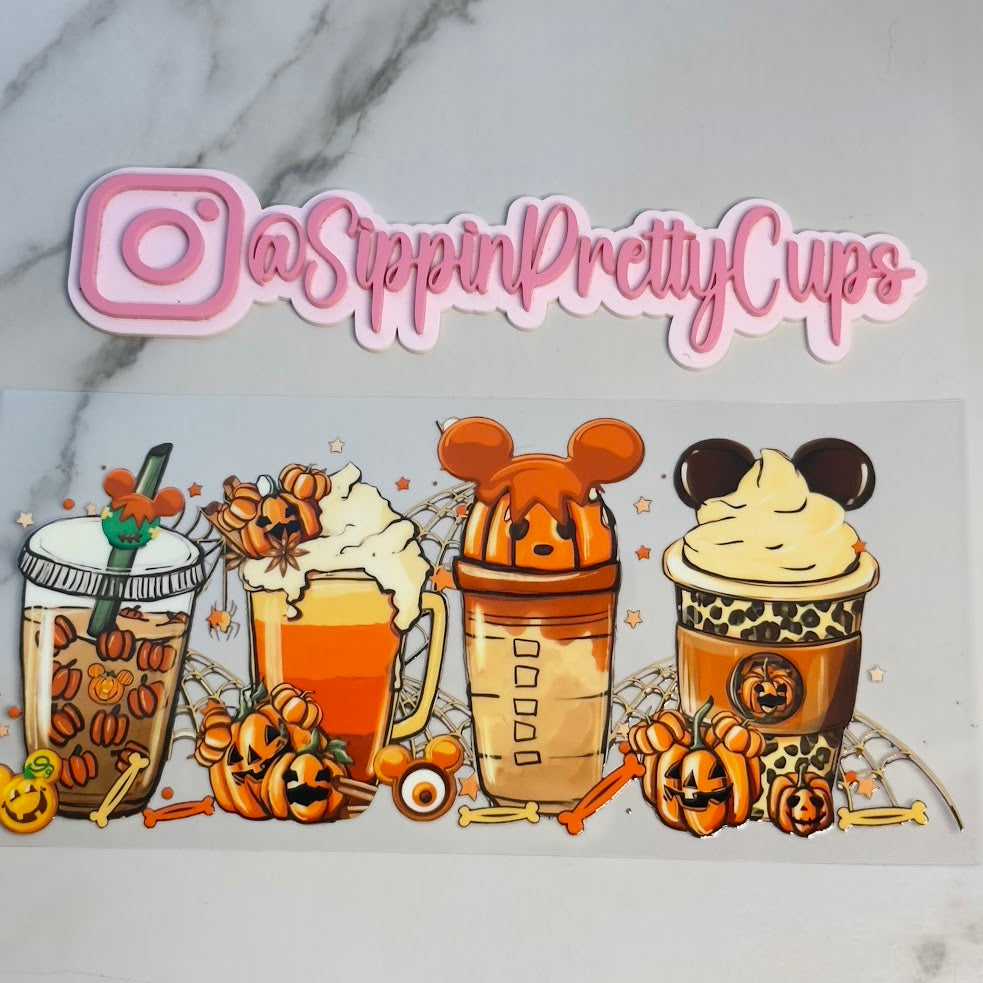 Fall/ Mickie Pumpkin Drinks