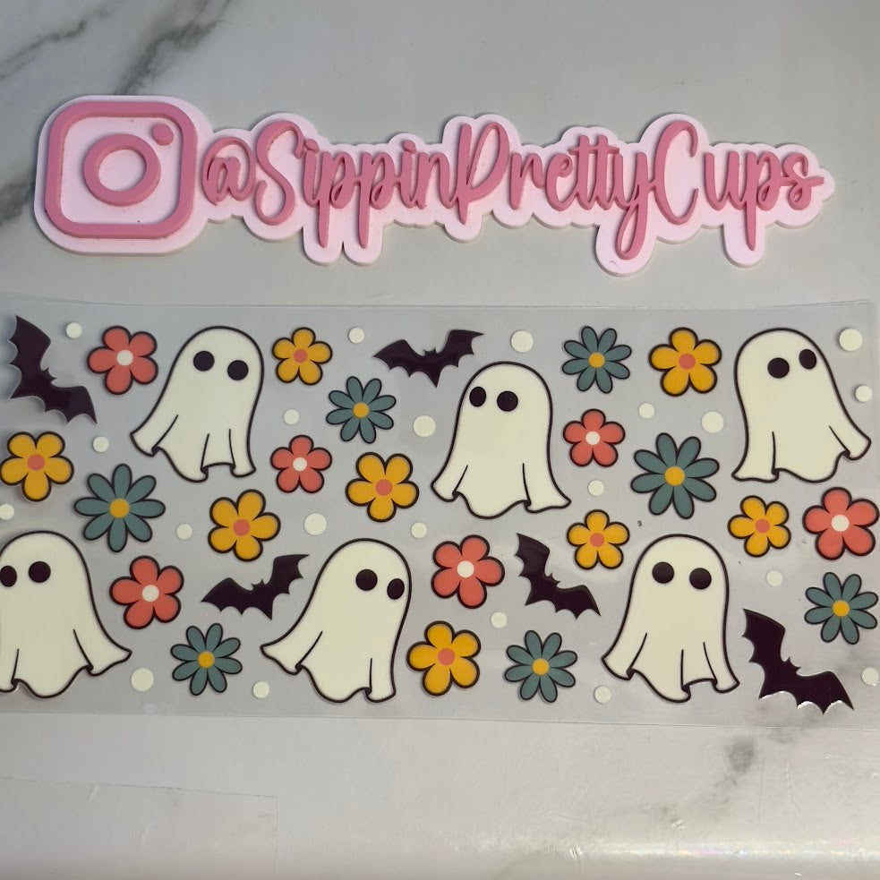Halloween / Boho Ghost Flowers