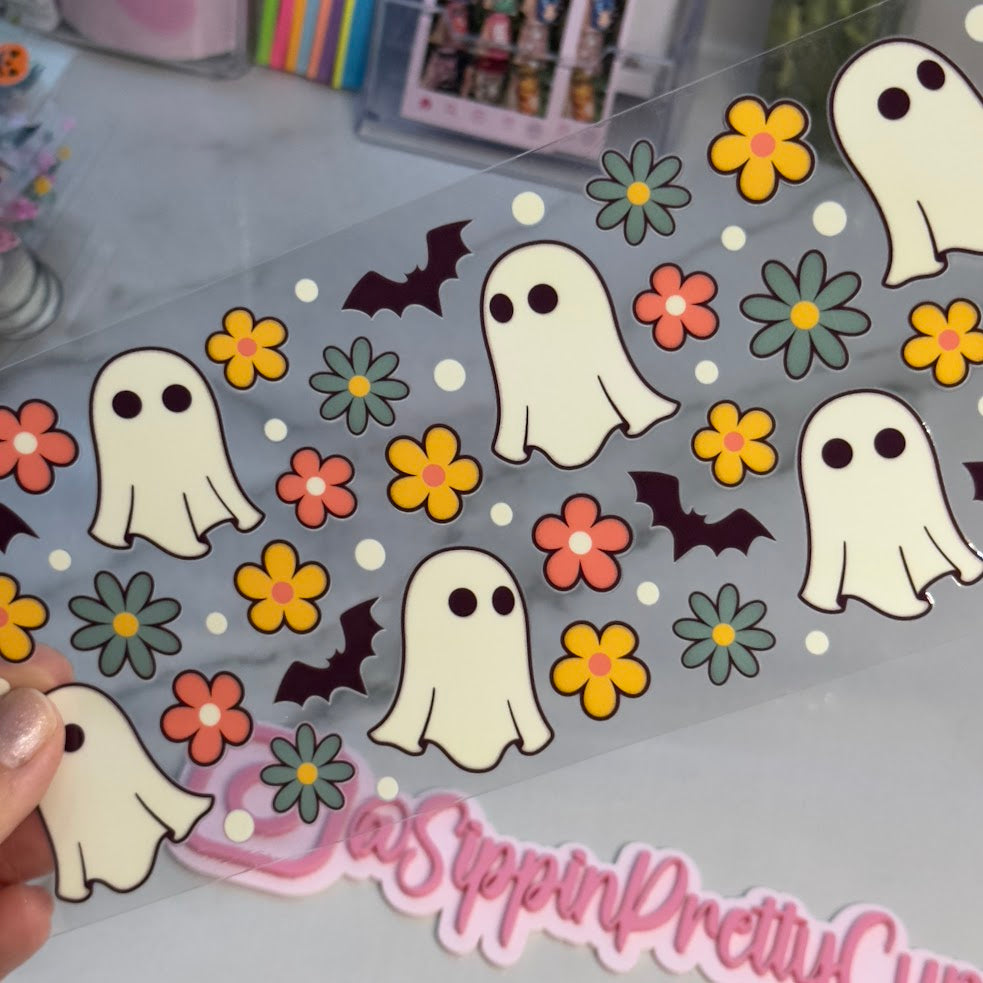 Halloween / Boho Ghost Flowers