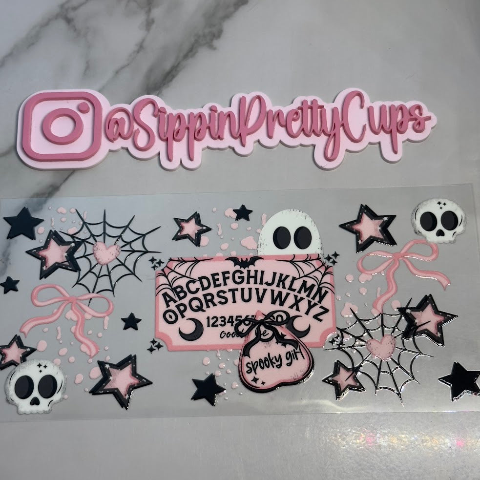 Halloween / Ouija Board Spooky Girl