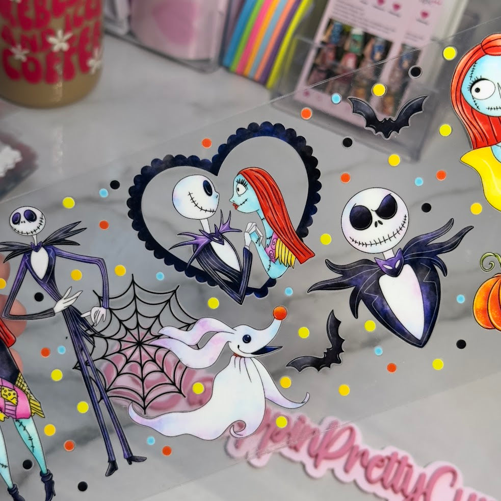 Halloween / Jack and Sally Dots
