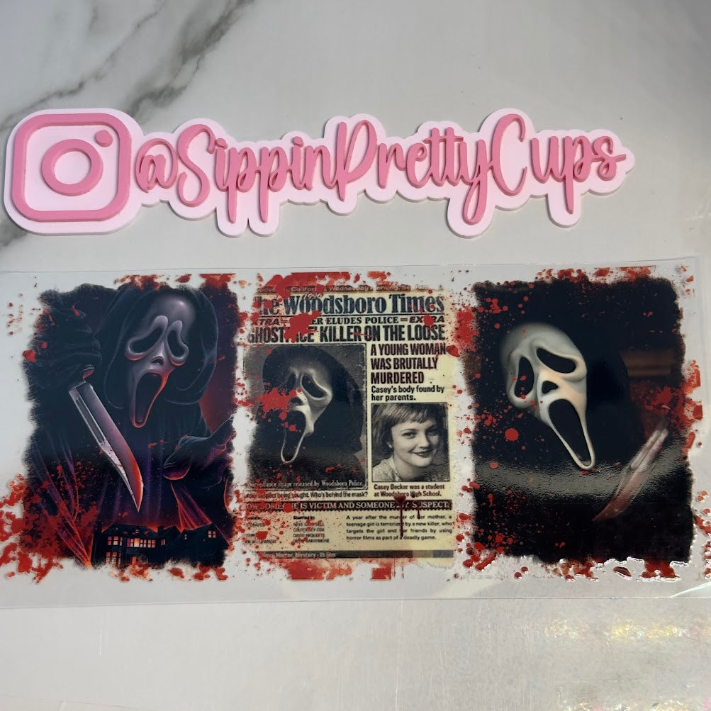 Halloween / Ghost Face Newspaper