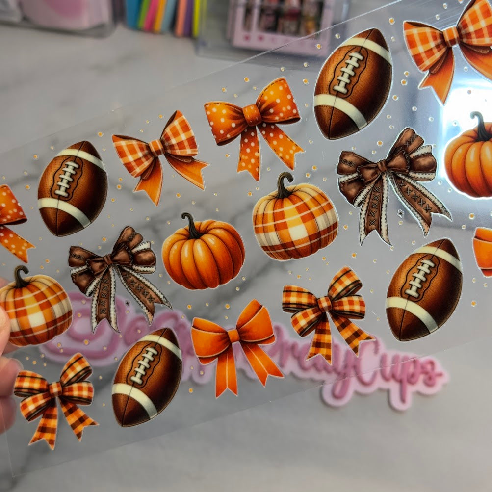 Sports / Fall themed Football and Bows