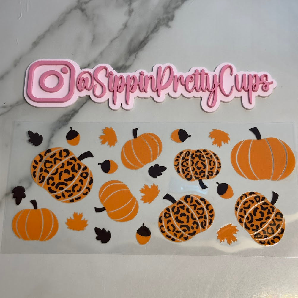Fall / Pumpkins Cheetah