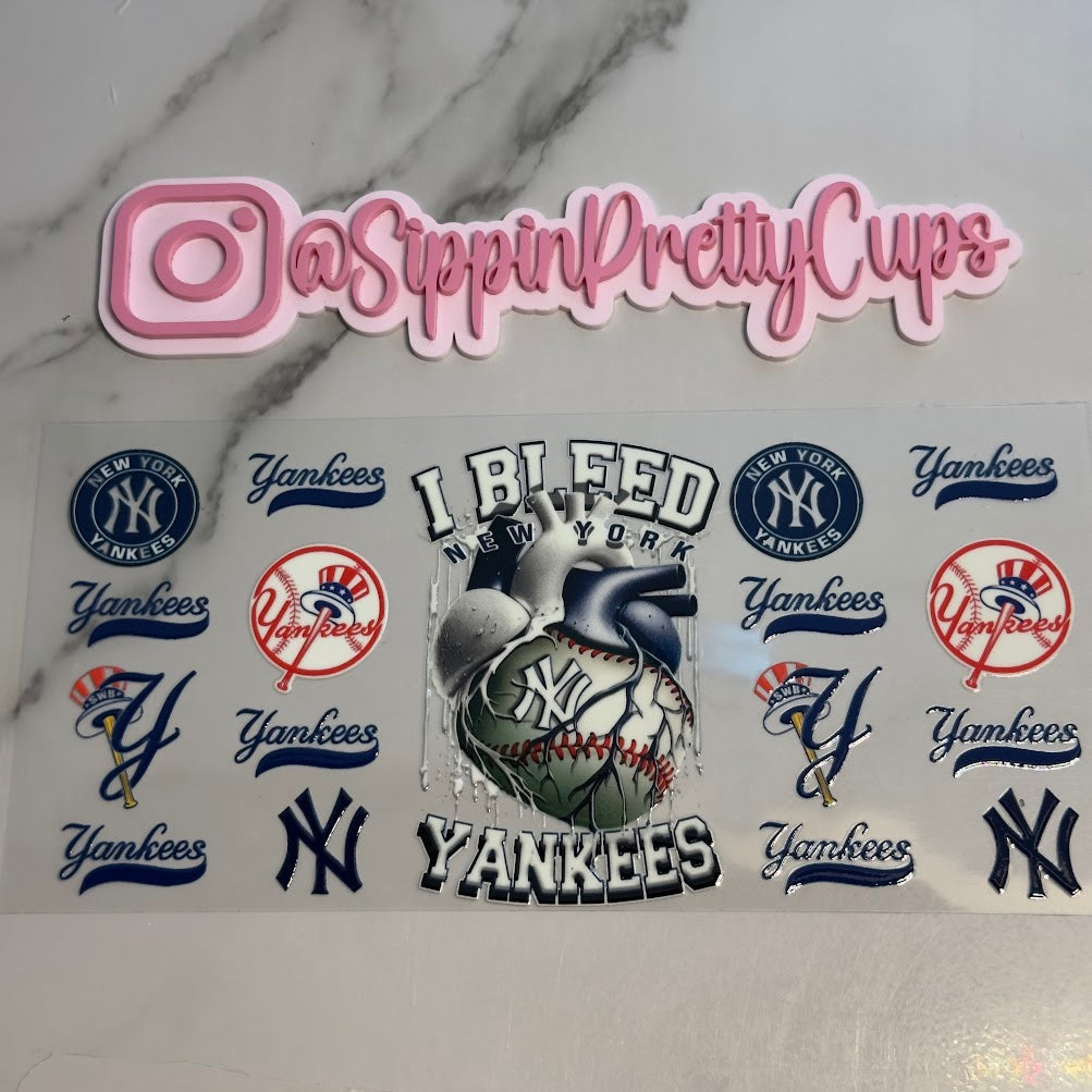 Sports /  I Bl33d New York Yankees Baseball Team