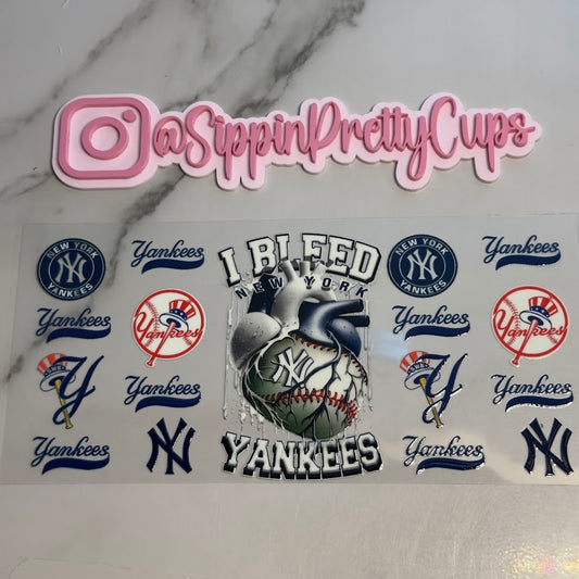 Sports /  I Bl33d New York Yankees Baseball Team