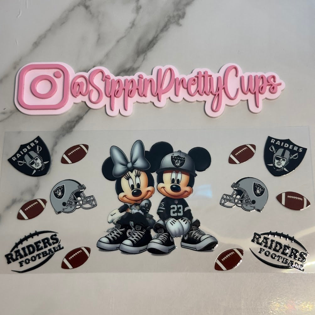 Sports /  Las Vegas Raiders Mickey & Minnie