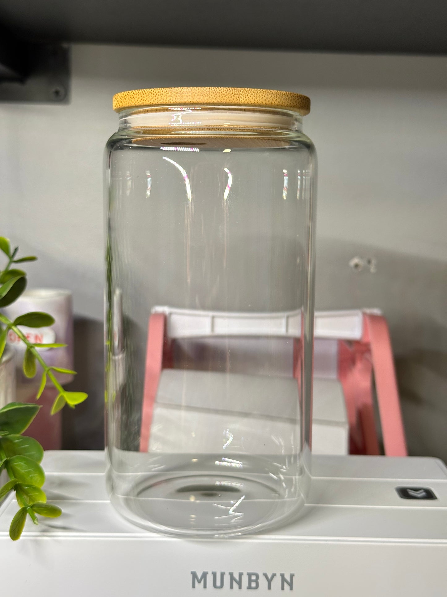 Blank 16oz Clear Regular Glass