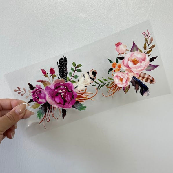 Flowers and Feather
