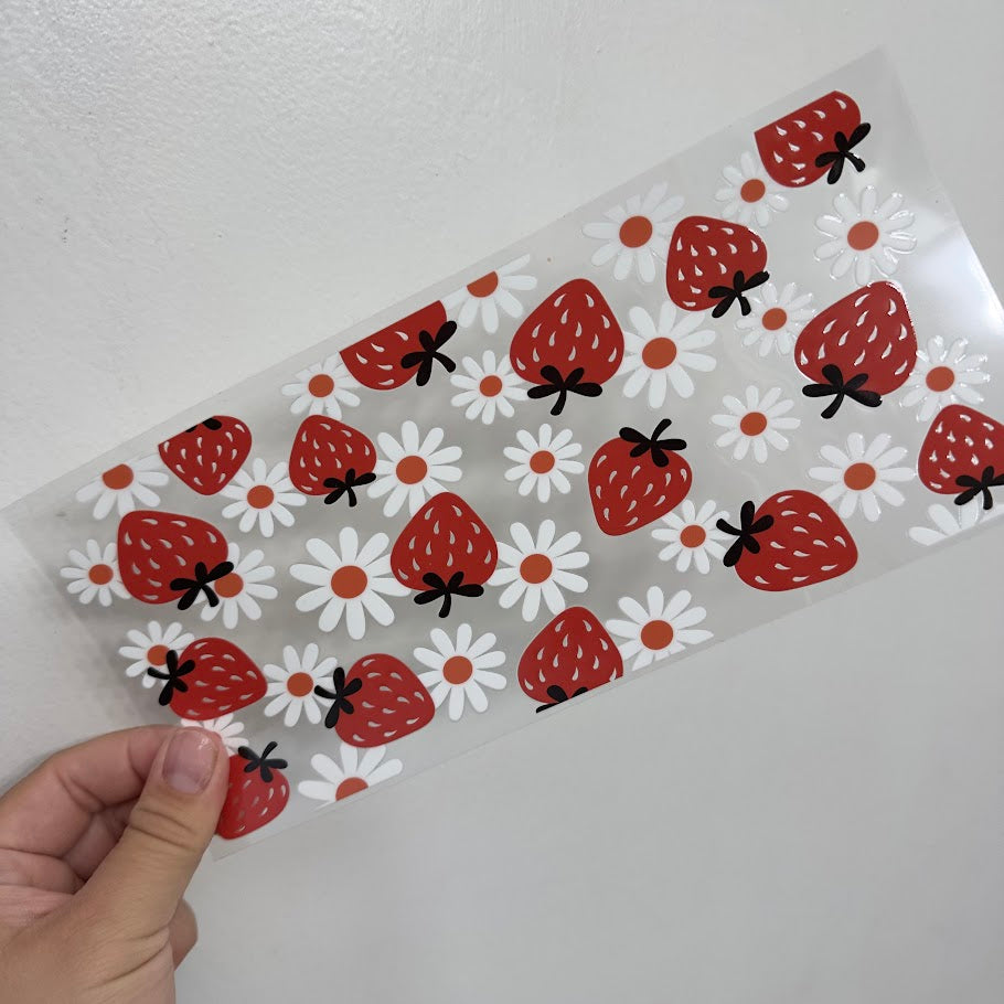 Strawberries and Flowers