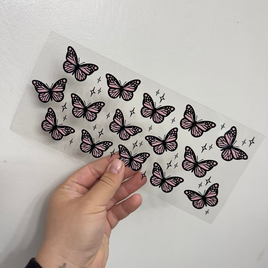 Pink Butterfly DOUBLE-SIDED