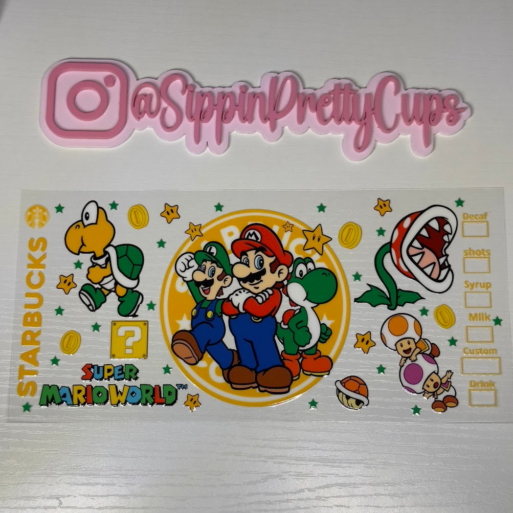 Boys /  Super Mario World Starbucks Coffee