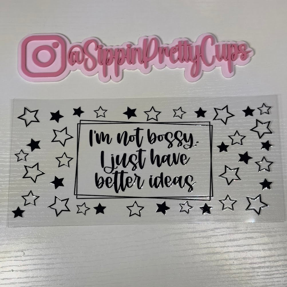 Funny / Bossy