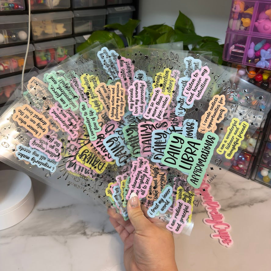 Zodiac Signs Affirmations Single & Bundle