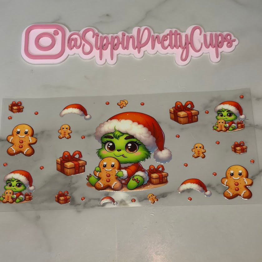 Christmas / Baby Grinch Gingerbread Cookies