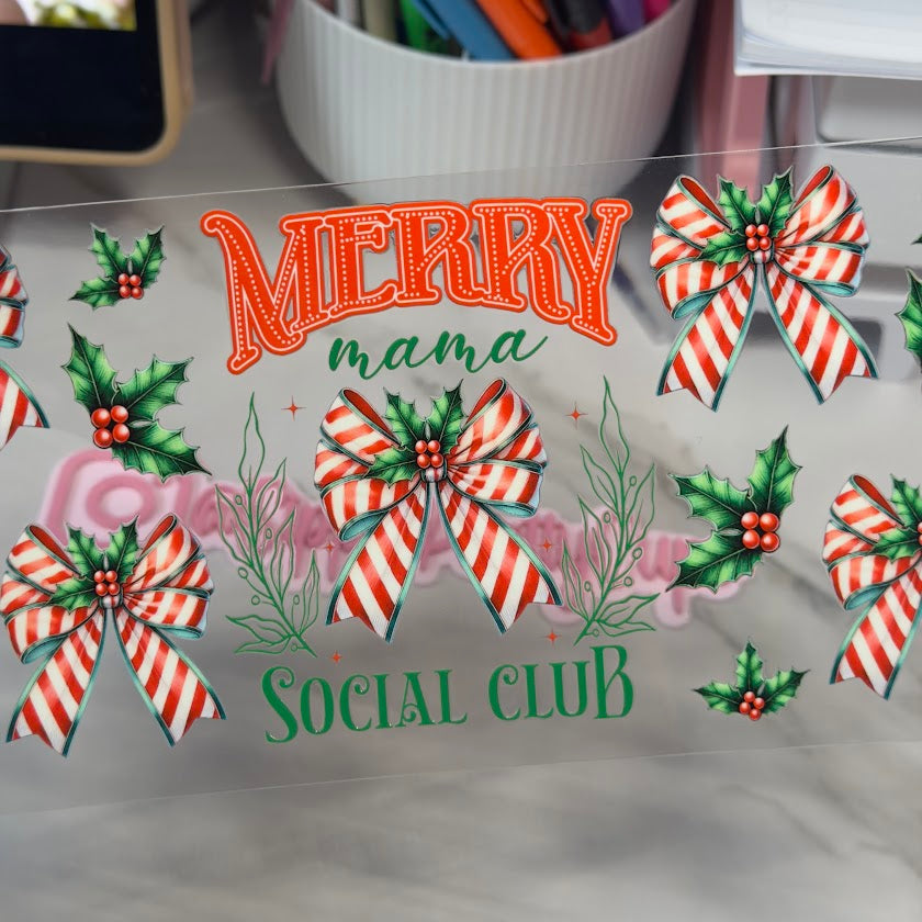 Christmas / Merry Mama Social Club Mistletoe