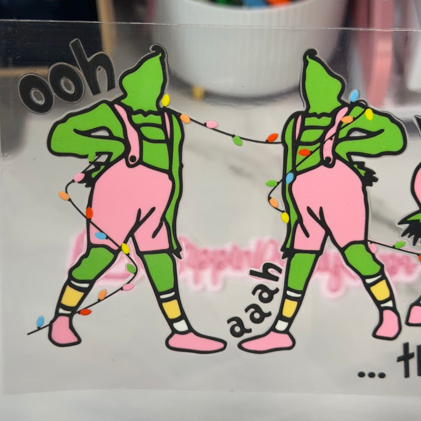 Christmas / Grinch That's it I'm not going pink and green
