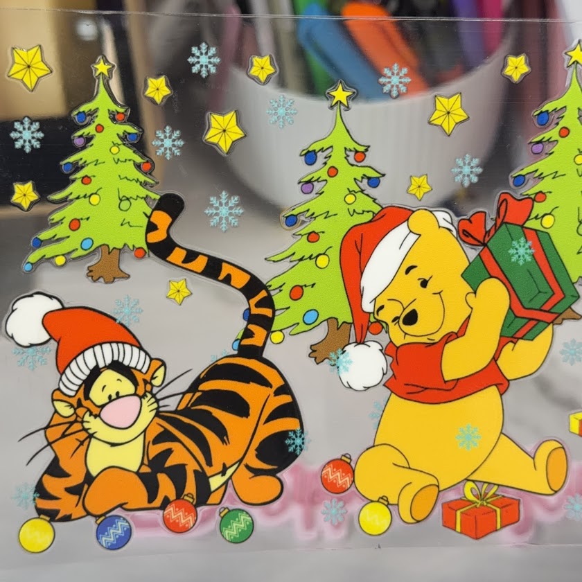 Christmas / Winnie the Pooh Christmas and trees