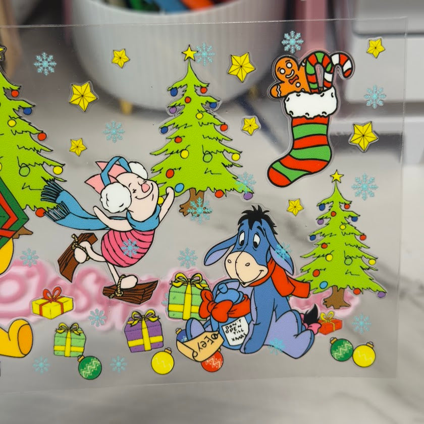 Christmas / Winnie the Pooh Christmas and trees