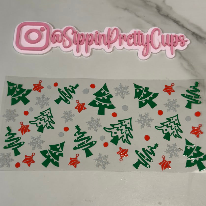 Christmas / Christmas Trees and Snowflakes