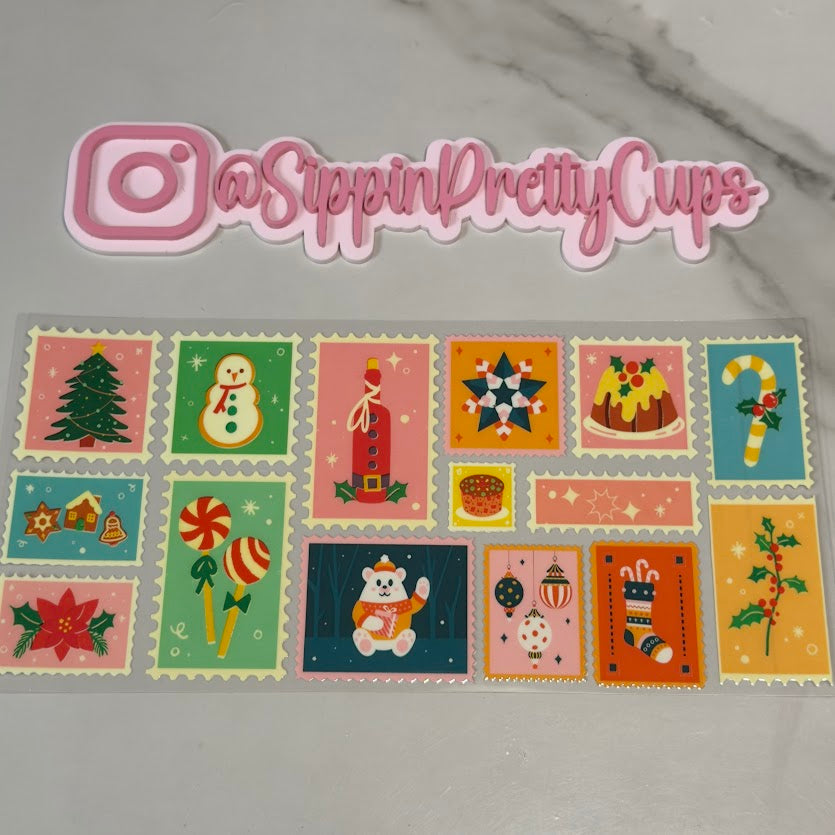 Christmas / Christmas things Stamps Portrait