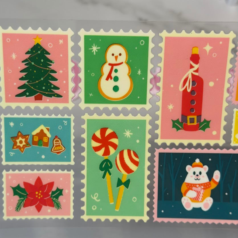 Christmas / Christmas things Stamps Portrait