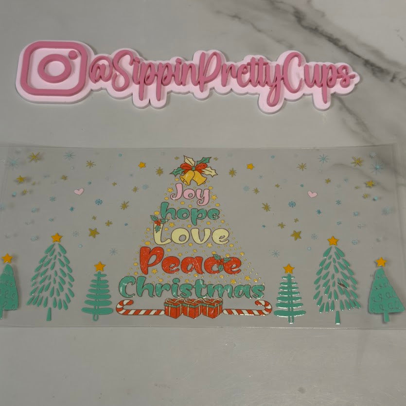 Christmas / Joy Hope Love Peace Christmas